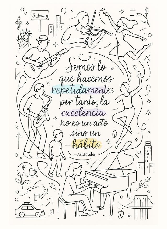 Somos lo que hacemos repetidamente — Aristóteles